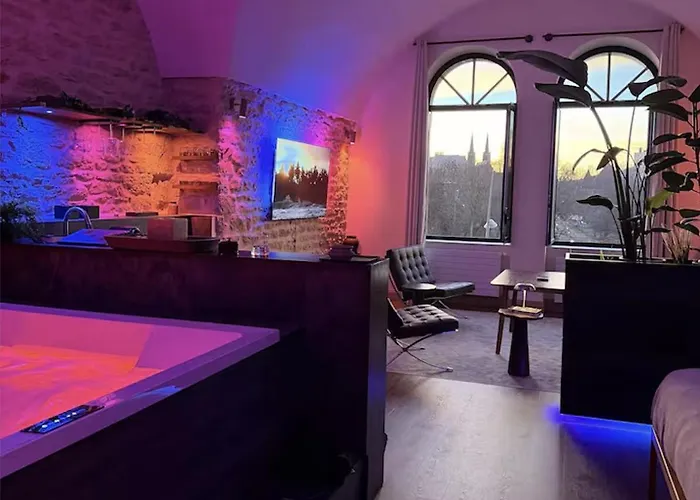 Loft Architecte Exceptionnel Avec Mini Piscine Design Apartmán